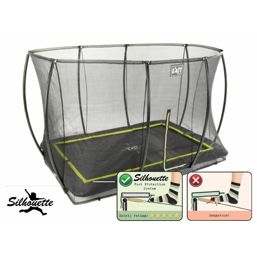 Exit Silhouette Ground 214 x 305 cm + síť