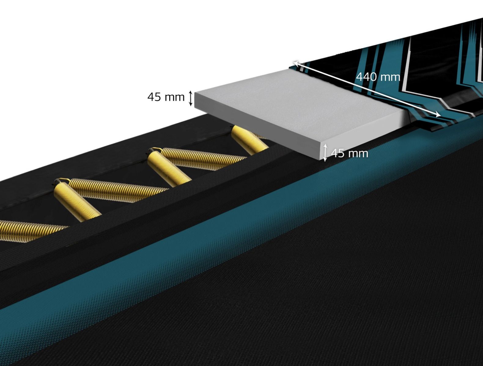 BERG Ultim Elite FlatGround 500 GREY + AeroWall 2x2 GREY