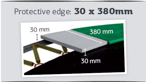 BERG InGround Grand Champion GREY 520 cm + síť DELUXE