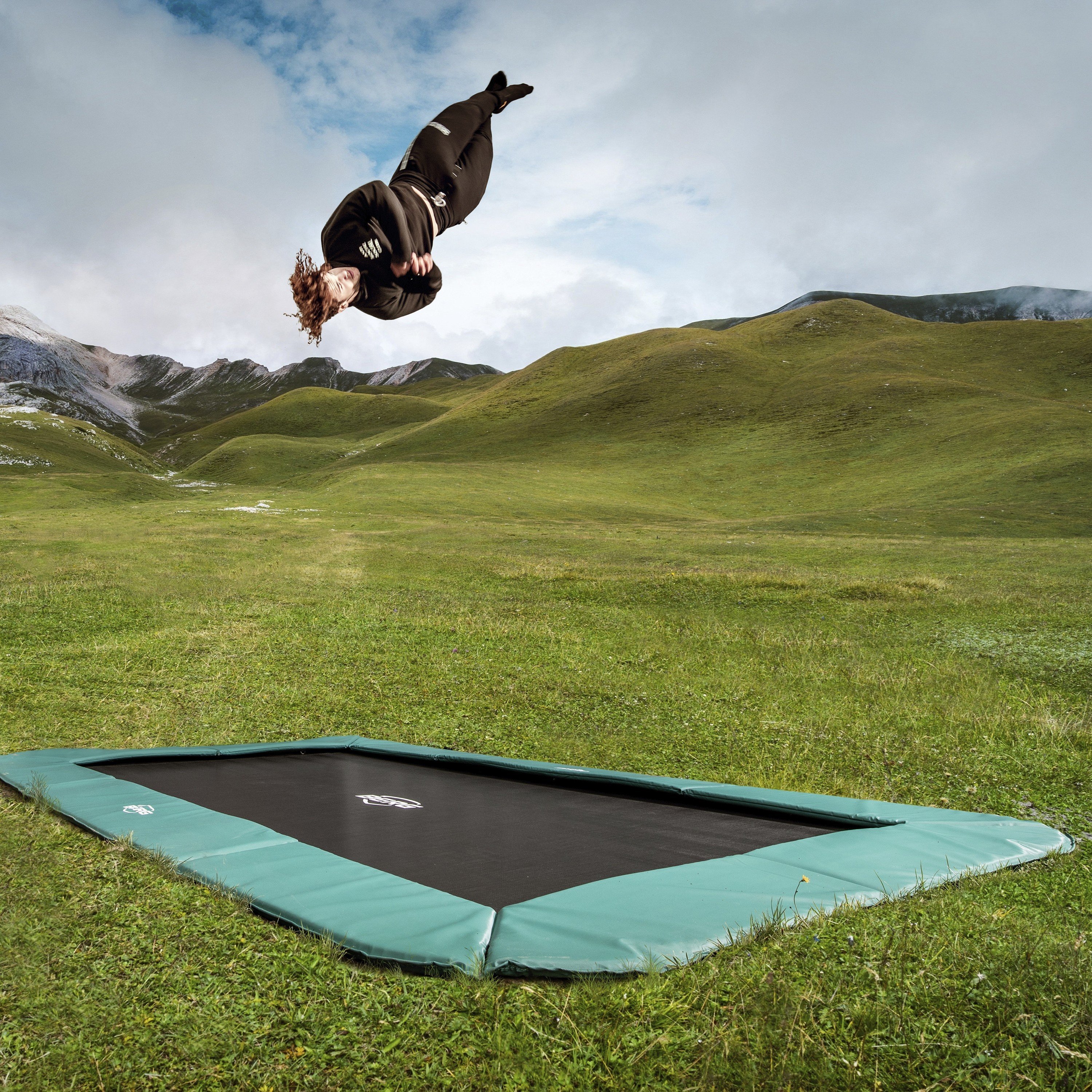 BERG Flatground Ultim Champion 410 GREY + Safety Net DLX XL