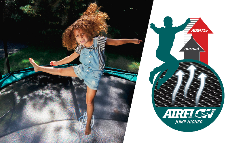 PROFI BERG InGround Elite GREY 380 cm