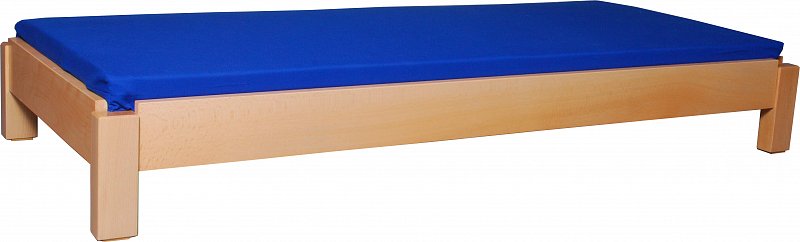 Bukové lehátko pro MŠ 66x136x24 cm