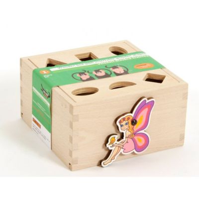 Didaktická vkládací krabička s tvary