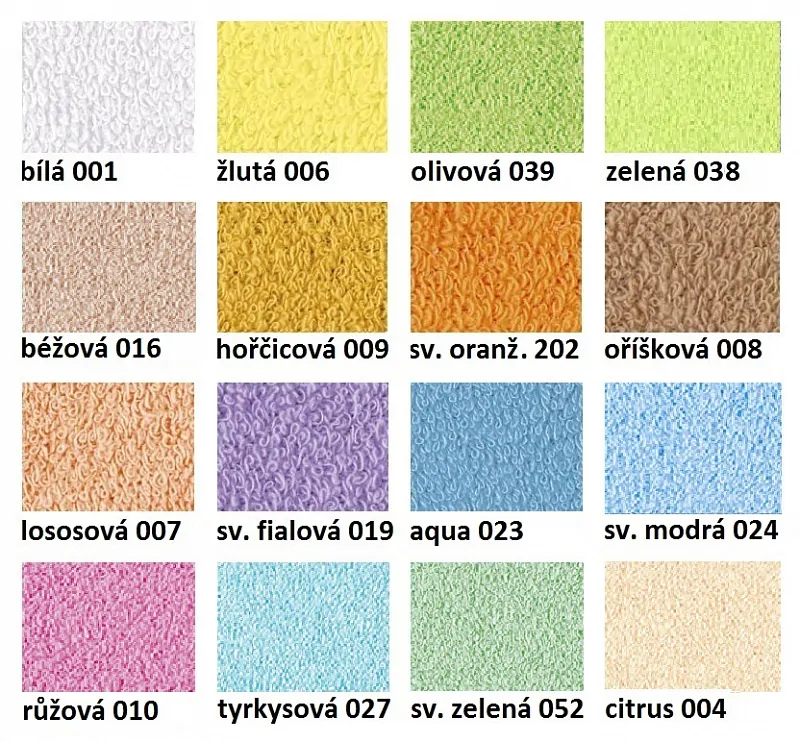 Dětské froté prostěradlo