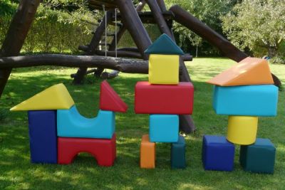 Molitanová stavebnice 16 ks (20 cm) KOŽENKA + DÁREK