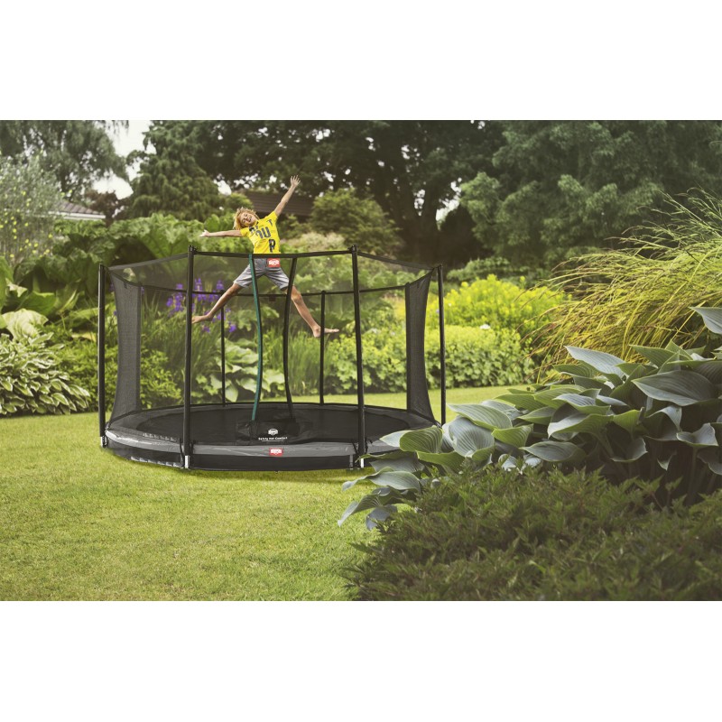 BERG InGround Favorit BLACK 380 cm + ochranná síť