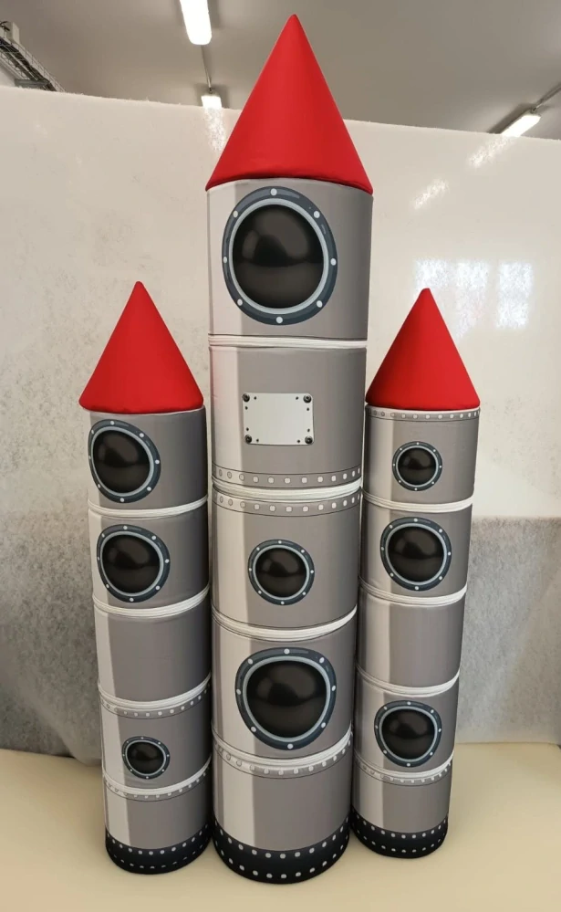 Molitanová stavebnice RAKETA 18 ks
