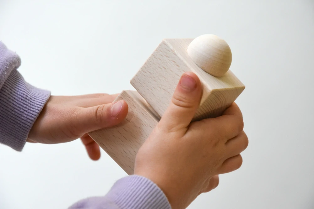 Dřevěná Balanční věž 16 ks