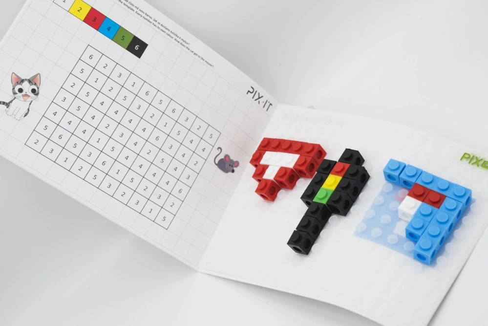 PIX-IT 3D kostky Transparent