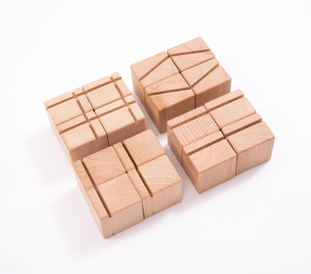 Dřevěná stavebnice SMART 92 ks