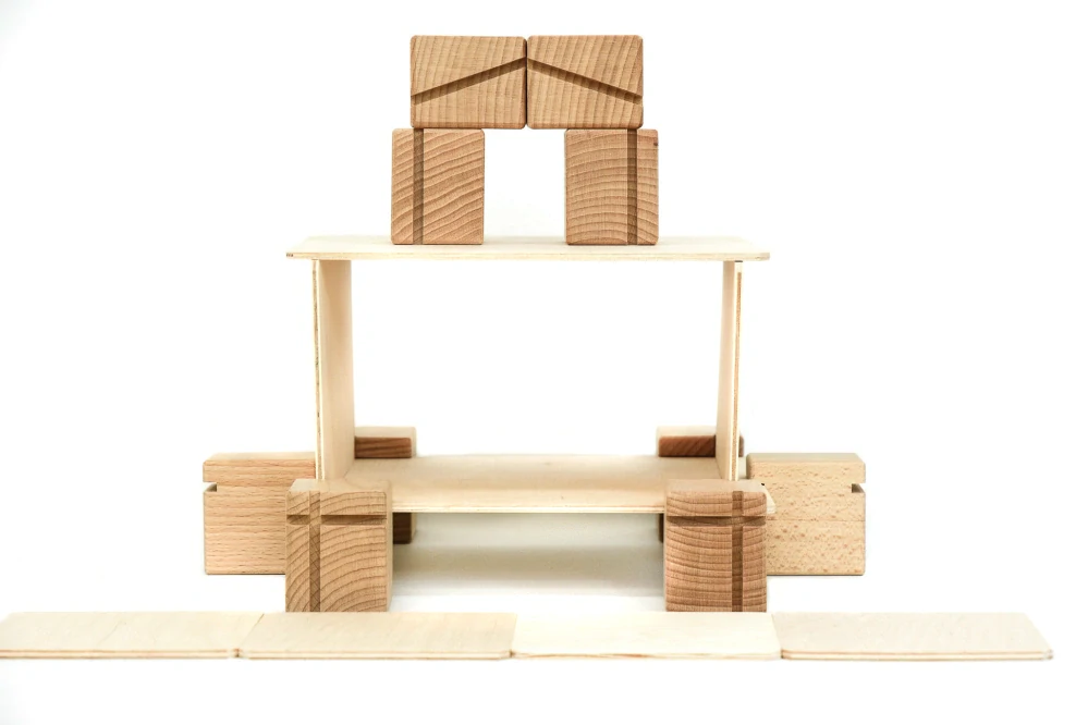 Dřevěná stavebnice SMART 20 ks