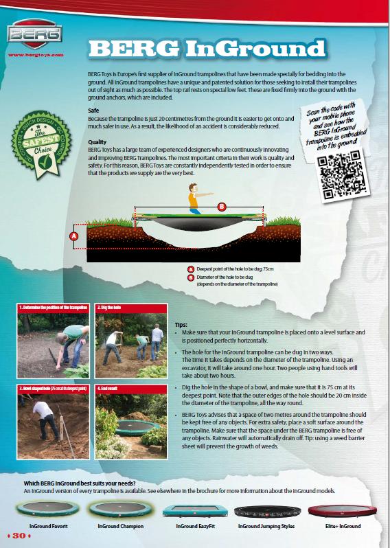 BERG InGround Champion GREY 330 cm + síť DELUXE