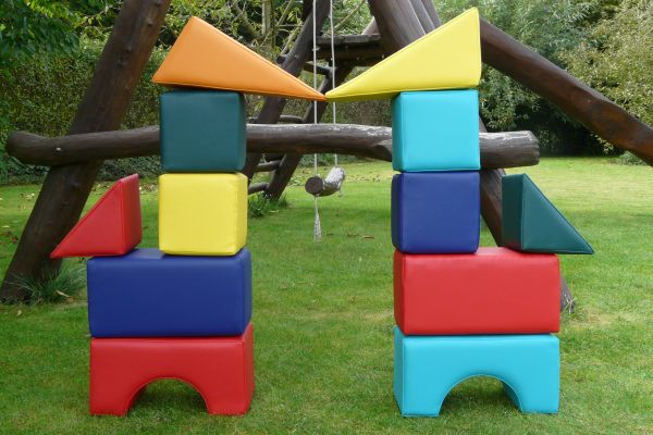 Molitanová stavebnice 21 ks (20 cm) BAVLNA + DÁREK