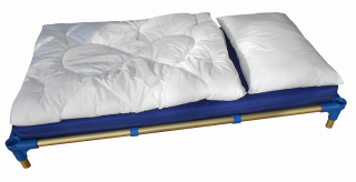 Dětská přikrývka s polštářem  (90x135/60x40 cm)