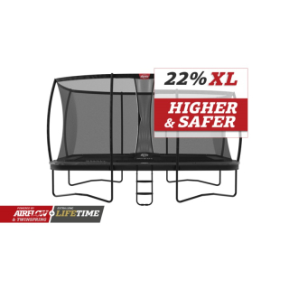 PROFI BERG Ultim Elite Regular GREY 500x300 cm + Safety Net DLX XL