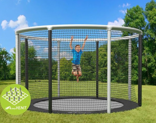 Trampolína AKROBAT Gallus Inground Grey