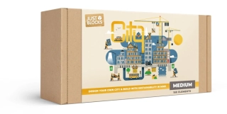 Dřevěná stavebnice CITY 160 ks