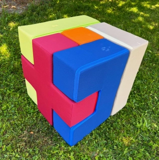 Molitanová SKLÁDACÍ KOSTKA OUTDOOR (60 cm)