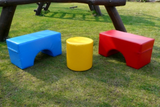 Molitanová sestava sedátko + stoleček 3 ks