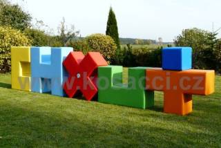 Molitanová stavebnice OBŘÍ KOSTKA (90 cm)