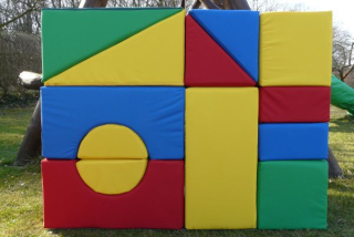 Molitanová stavebnice VELKÁ 13 ks (30 cm) + DÁREK