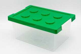 Stohovatelný box PIX-IT zelený M