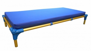 Hliníkové lehátko vyšší 57x127x25,5 cm